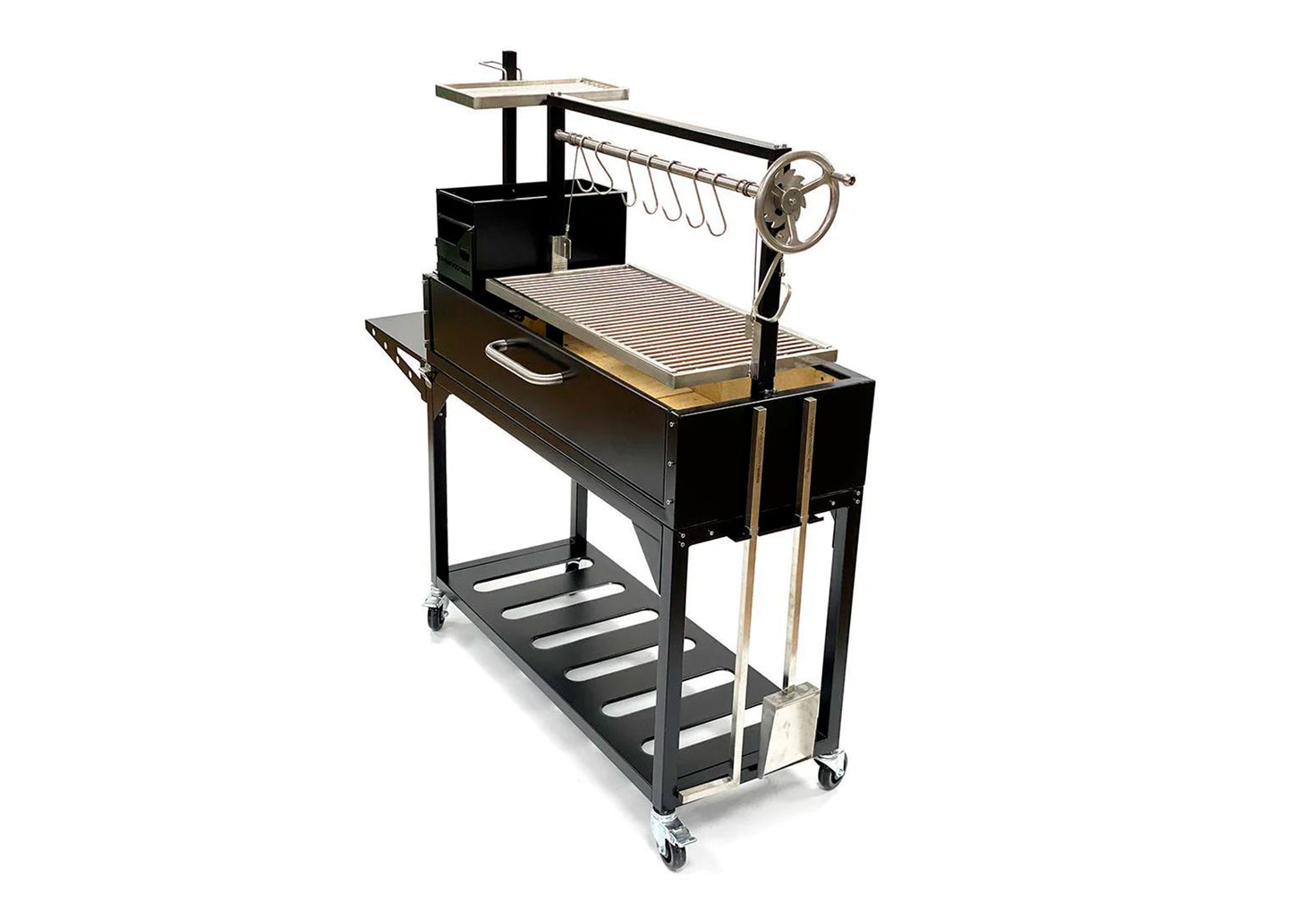 Tagwood BBQ Fully Assembled Argentine Santa Maria Wood Fire & Charcoal Grill - BBQ03SIF
