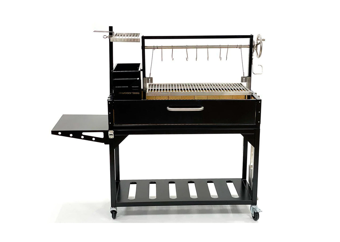 Tagwood BBQ Fully Assembled Argentine Santa Maria Wood Fire & Charcoal Grill - BBQ03SIF
